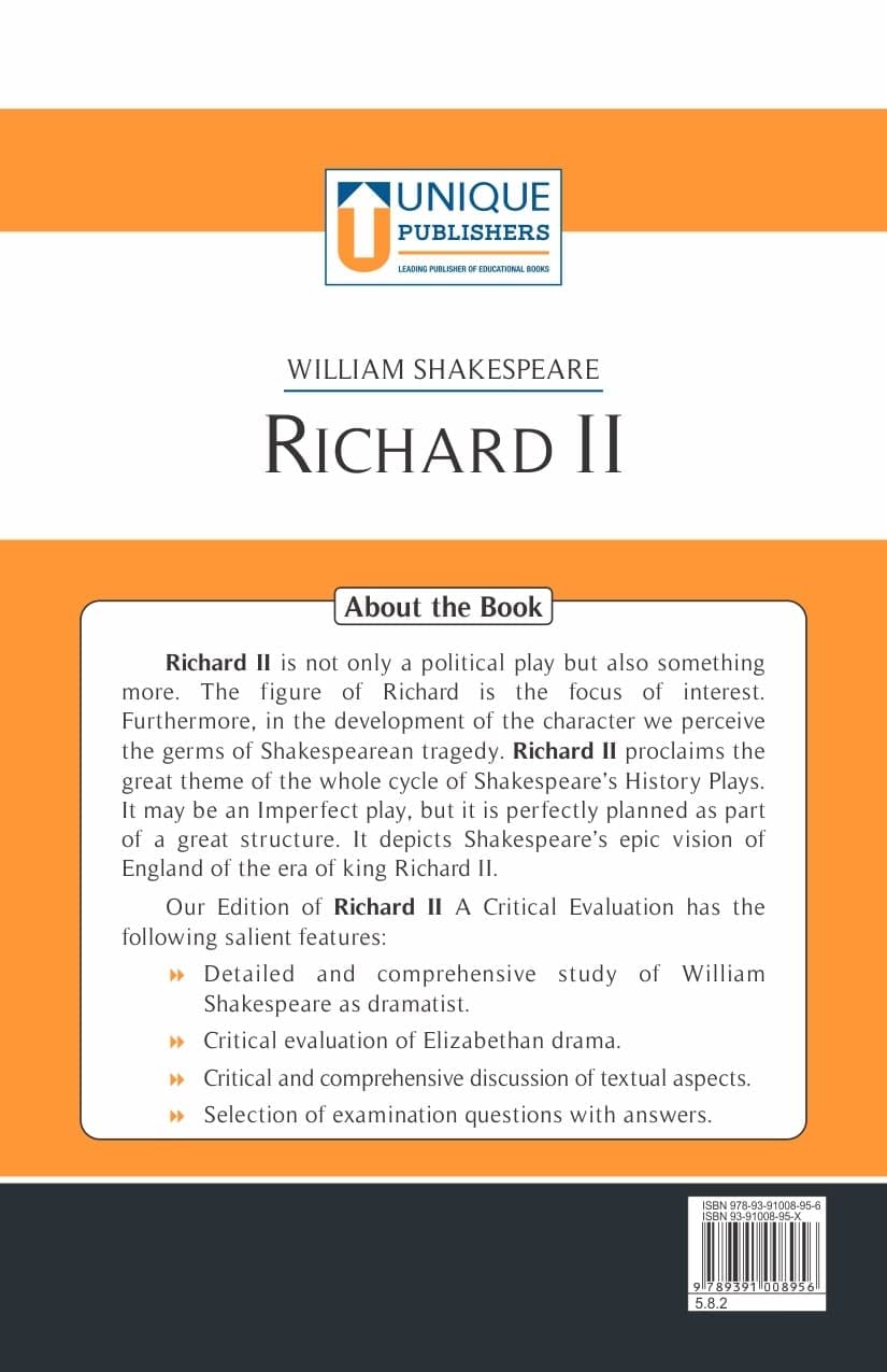 William Shakespeare: Richard II - Retail Maharaj