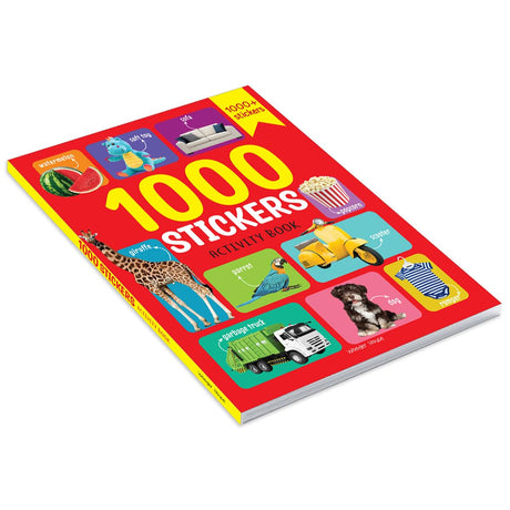My First 1000 Stickers Activity Book - Retail Maharaj