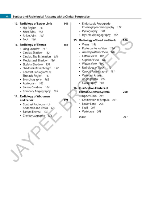 Surface and Radiological Anatomy with a Clinical Perspective - Retail Maharaj