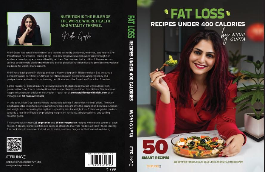 Fat Loss Recipes Under 400 Calories by Nidhi Gupta - Retail Maharaj