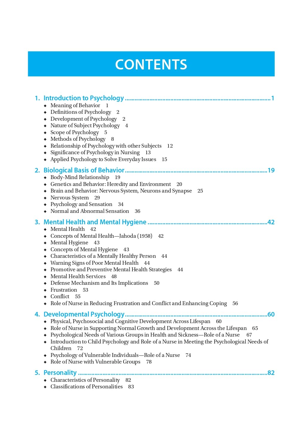 APPLIED PSYCHOLOGY FOR NURSES (SEMESTER I) - Retail Maharaj