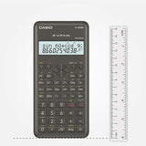Casio FX-82MS 2nd Gen Non-Programmable Scientific Calculator, 240 Functions and 2-line Display