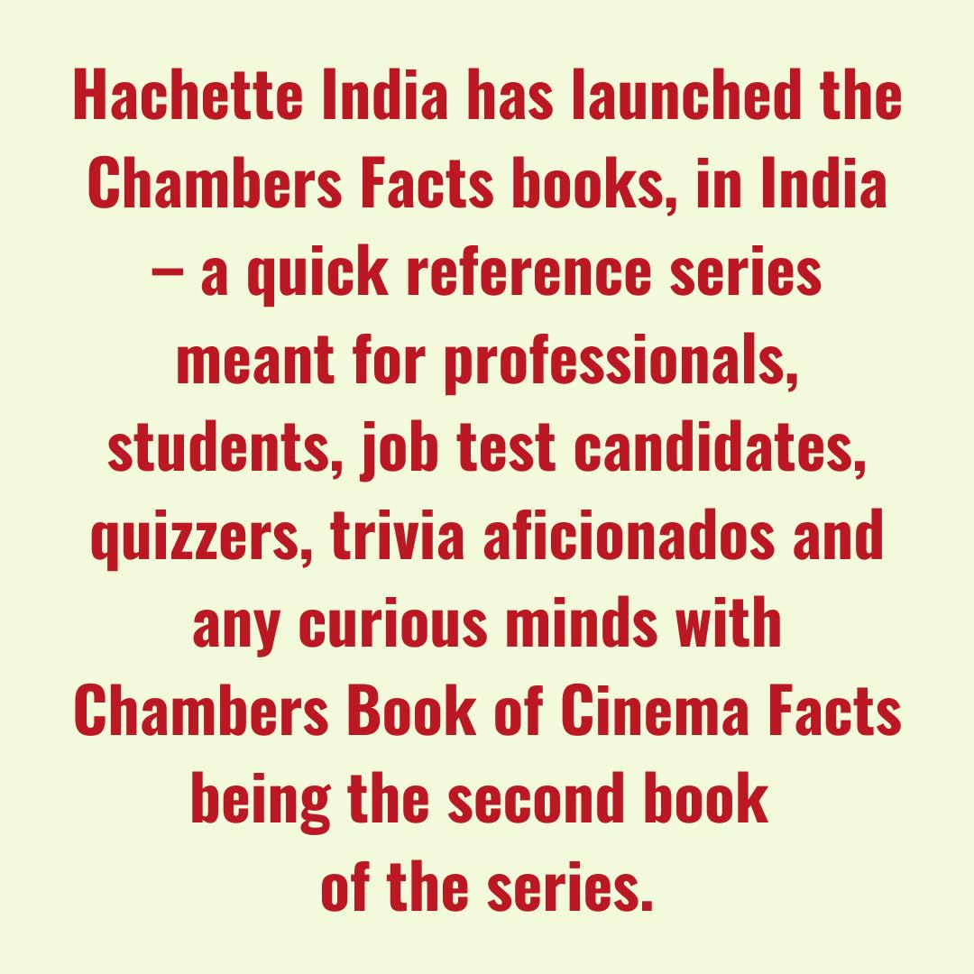 Chambers Book of Cinema Facts: Over 1,000 essential facts - Retail Maharaj