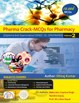 MCQs for Pharmacy (Diploma Exit Examination DPEE, DI, GPAT, NIPER) - Set of 2 Volumes - Retail Maharaj