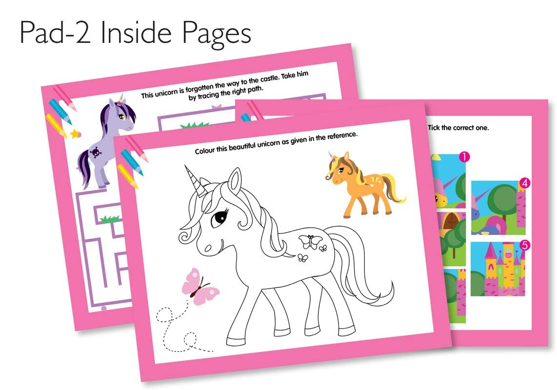 Hello Friend Unicorn Coloring Book And Activity Kit - Retail Maharaj
