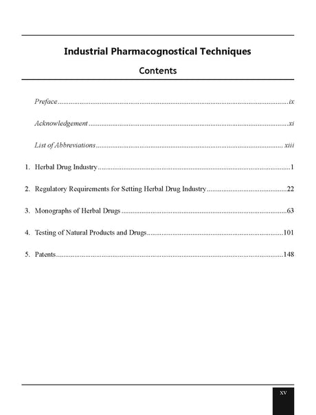 Industrial Pharmacognostical Techniques for the Students of M.Pharm 1st Semester (First Edition, 2025) - Retail Maharaj