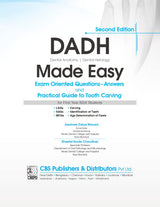 Dadh Dental Anatomy Dental Histology Made Easy Exam Oriented Questions Answers And Practical Guide To Tooth Carving 2Ed (Pb 2023) - Retail Maharaj