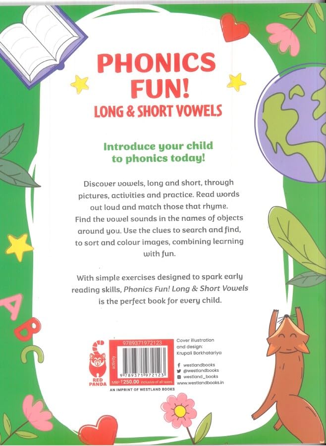 Phonics Fun! Long & Short Vowels - Retail Maharaj