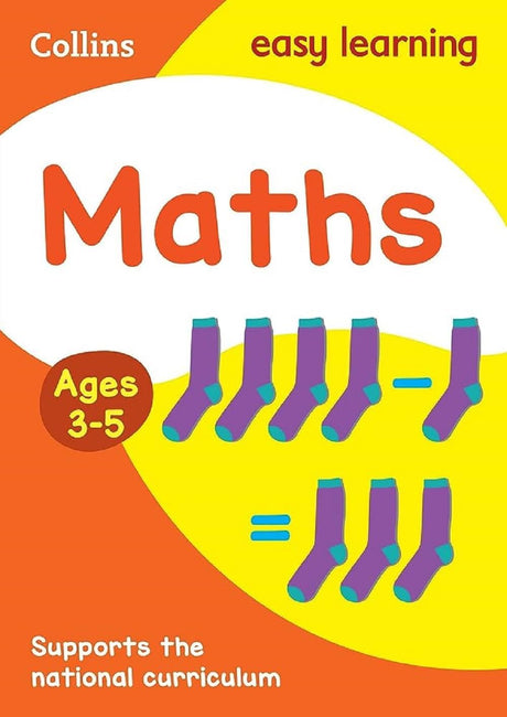 Maths Ages 3-5: Prepare for School with Easy Home Learning - Retail Maharaj
