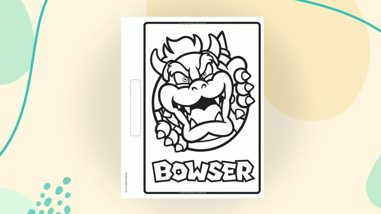 Super Mario: The Big Coloring Book (Nintendo®) - Retail Maharaj