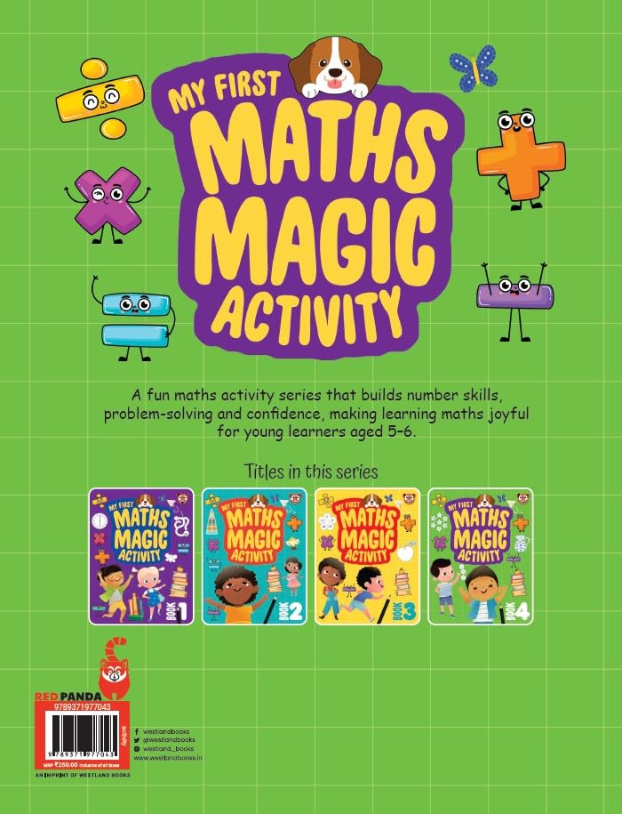 My First Maths Magic Activity Book 4 - Retail Maharaj