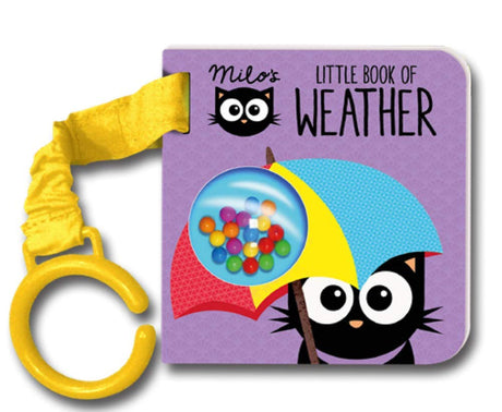 Milo's Little Book of Weather - Buggy Book - The Perfect Accessory for your Baby's Stroller (Milo Books) - Retail Maharaj