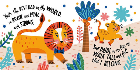 I Love You, Dad | Beautifully Illustrated Board Book for Kids | Bedtime Stories for 0-3 Years | An Ideal Gift Book for Your Loved Ones - Retail Maharaj