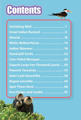INDIA’S MOST ENDANGERED ANIMALS : Wild About India - Engaging Book for Kids (Ages 5-15) - Fun Facts, Trivia Questions and Answers to Teach Your Children about the Animal Kingdom - Retail Maharaj