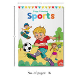 Little Artist Series Sports: Copy Colour Books - Retail Maharaj