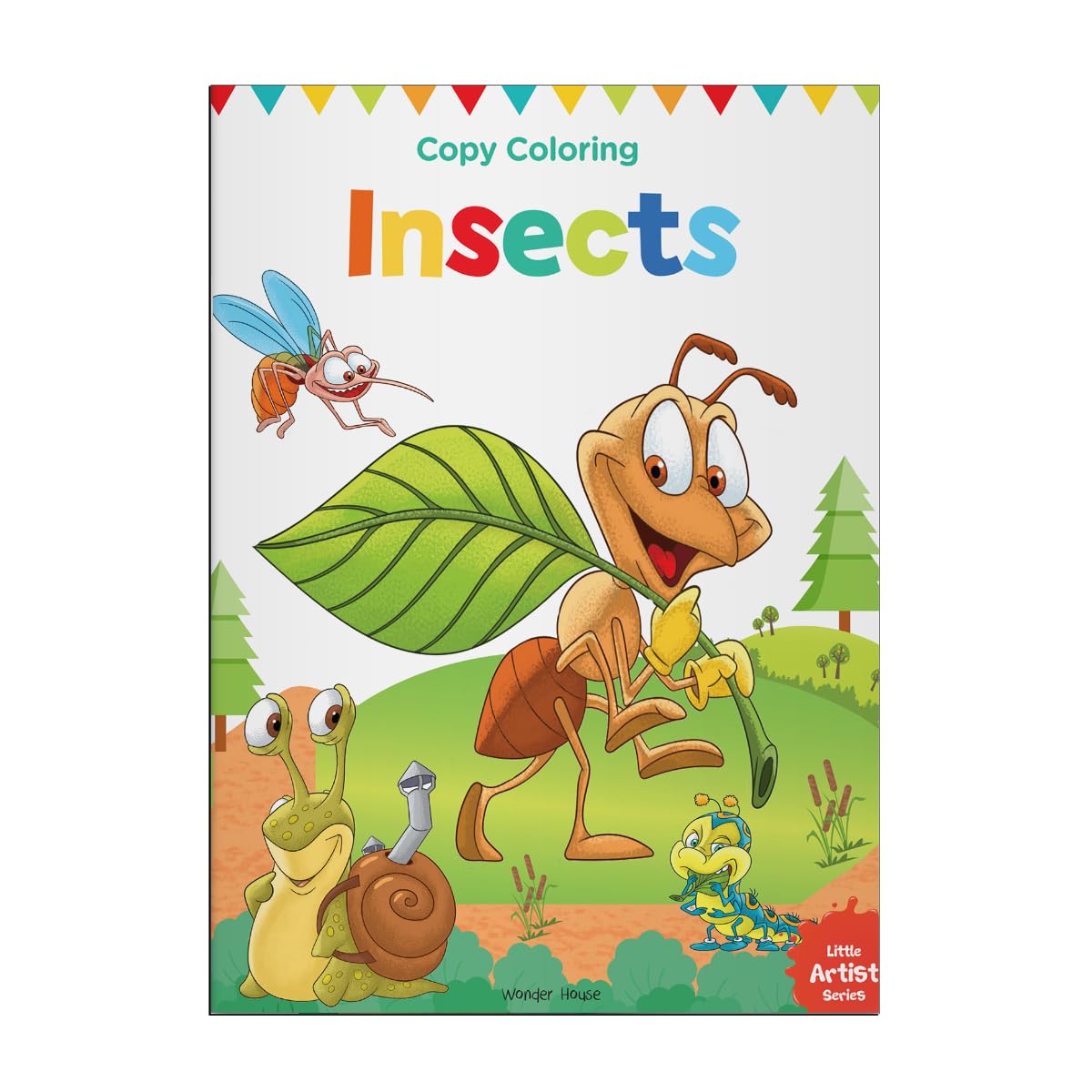 Little Artist Series Insects: Copy Colour Books - Retail Maharaj