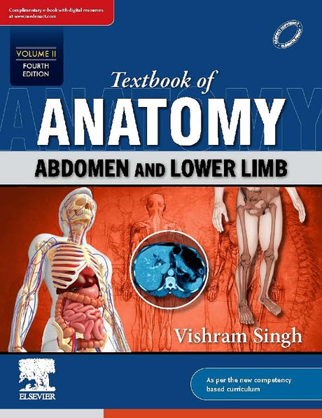 Textbook of Anatomy: Abdomen and Lower Limb, Vol II, 4e - Retail Maharaj