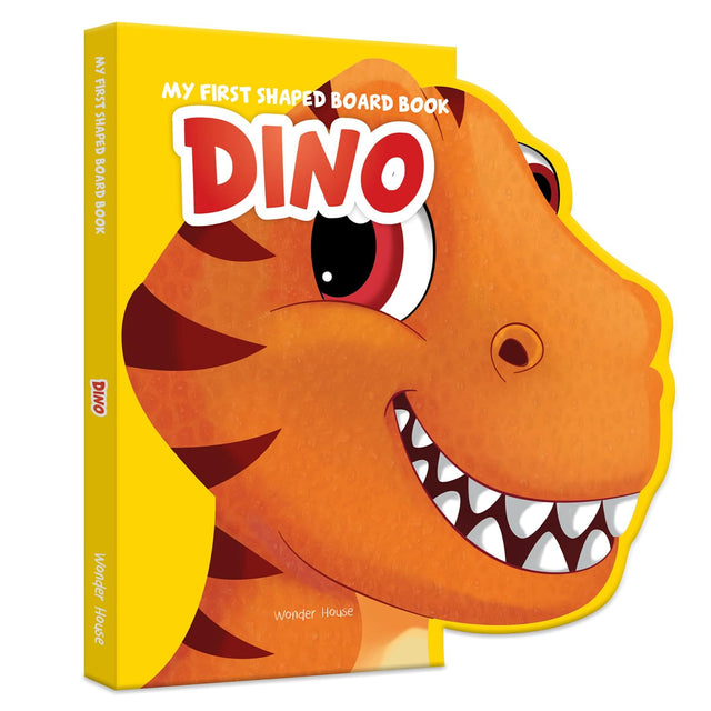 My First Shaped Board Book: Illustrated Dino - Animal Picture Book for Kids Age 2+ Board book - Retail Maharaj
