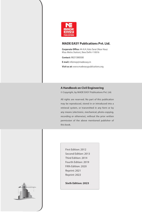 A Handbook for Civil Engineering - Retail Maharaj