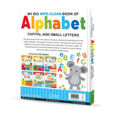 My Big Wipe And Clean Book of Alphabet for Kids : Capital And Small Letters - Retail Maharaj