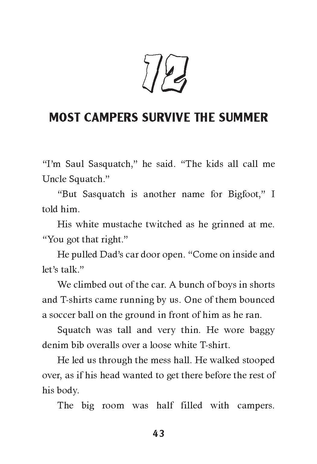 Goosebumps House Of Shivers #06: One Night At Camp Bigfoot - Retail Maharaj