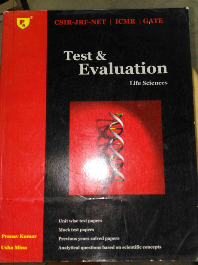 Test & Evaluation, CSIR-NET Life Sciences - Retail Maharaj