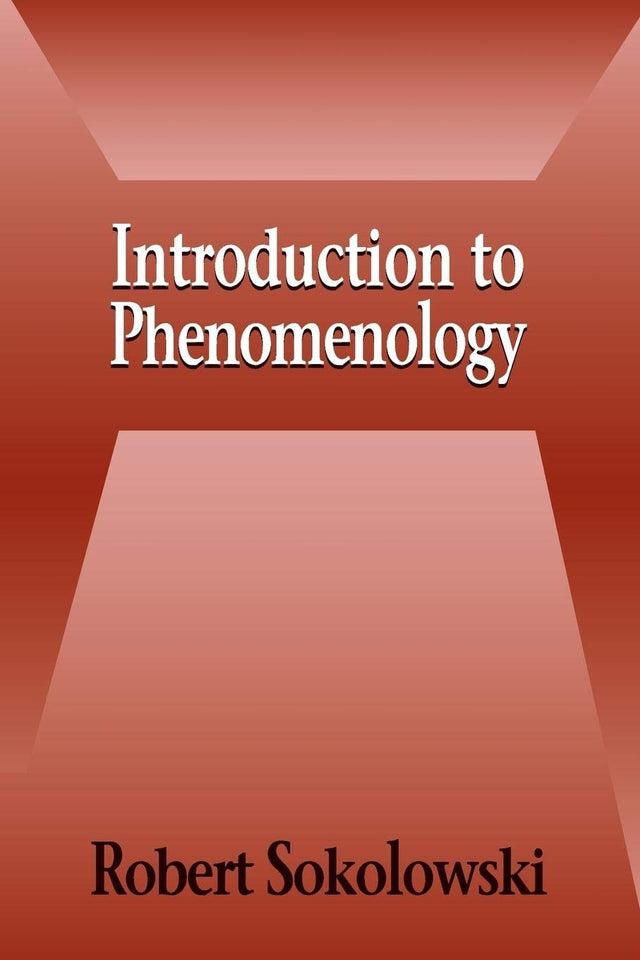 Introduction to Phenomenology - Retail Maharaj