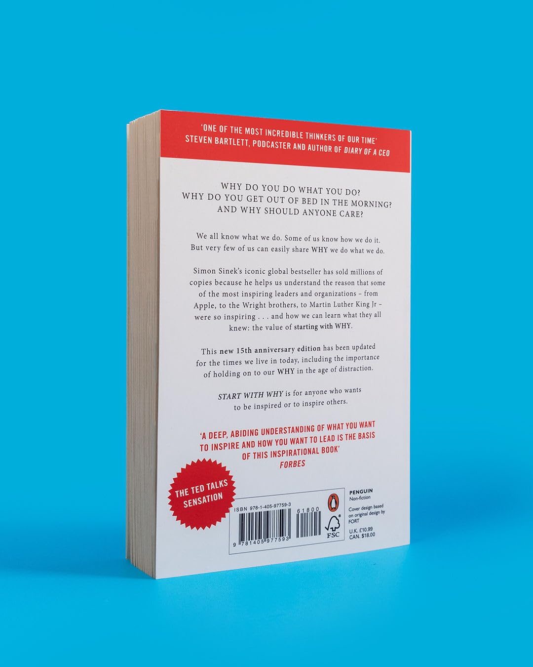 Start With Why: 15th Anniversary Edition: How Great Leaders Inspire Everyone to Take Action - Retail Maharaj