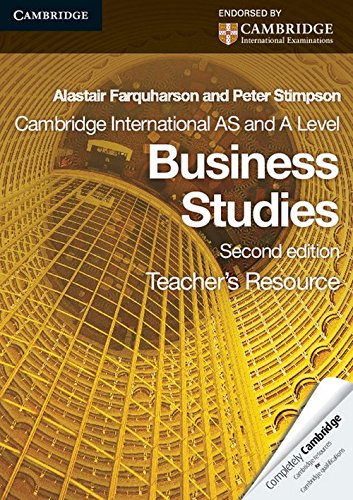 Cambridge International AS and A Level Business Studies Teacher's Resource CD-ROM - Retail Maharaj