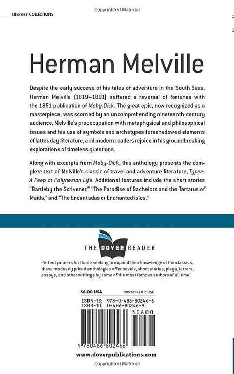 Herman Melville The Dover Reader (Dover Thrift Editions) - Retail Maharaj