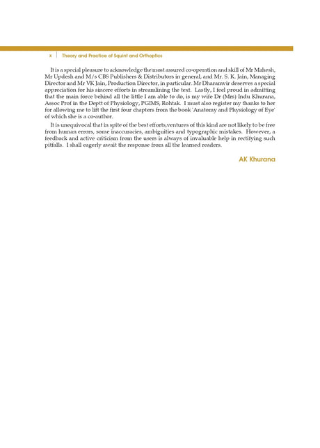 Modern System of Ophthalmology (MSO Series) | Theory and Practice of Squint and Orthoptics, 4/e - Retail Maharaj