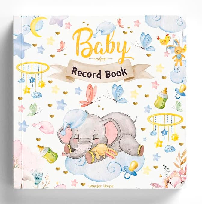 Baby Record Book : Newborn Journal For Boys And Girls To Cherish Memories And Milestones (Ideal Gift For Expecting Parents and Baby Shower) - Retail Maharaj