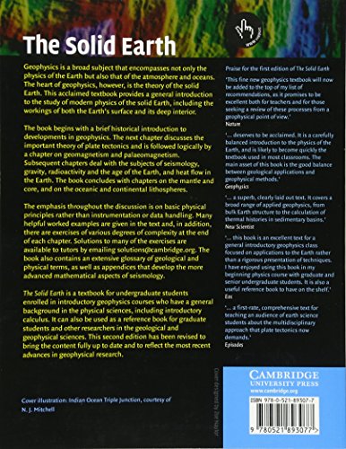 The Solid Earth: An Introduction to Global Geophysics - Retail Maharaj