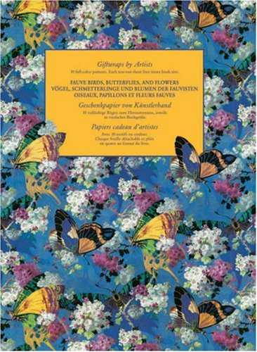 Fauve Birds, Butterflies and Flowers (Giftwrap Papers) - Retail Maharaj