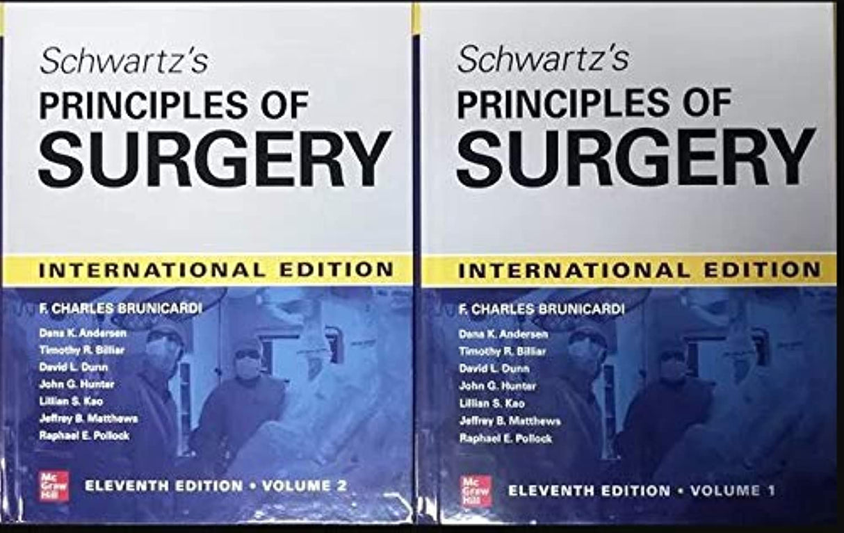SCHWARTZ'S PRINCIPLES OF SURGERY 2-volume set 11th edition - Retail Maharaj