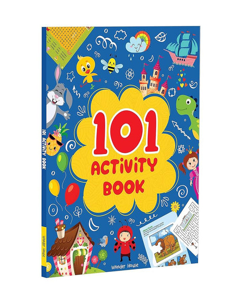 101 Activity Book: Fun Logical Reasoning & Brain Puzzles for Children | Ages 5–9 | Boost Thinking Skills with Engaging Challenges - Retail Maharaj