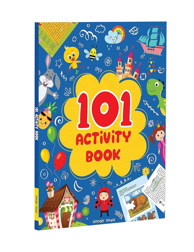101 Activity Book: Fun Logical Reasoning & Brain Puzzles for Children | Ages 5–9 | Boost Thinking Skills with Engaging Challenges - Retail Maharaj