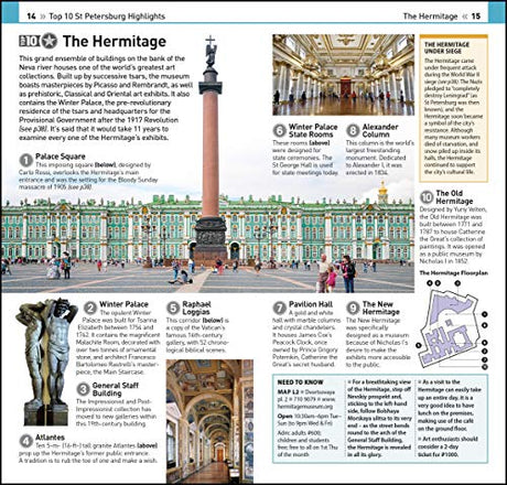 DK Eyewitness Top 10 St Petersburg (Pocket Travel Guide) - Retail Maharaj