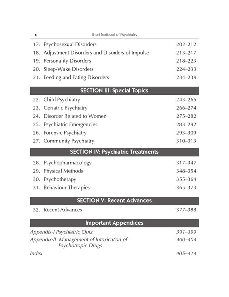 Short Textbook Of Psychiatry 8Ed (Pb 2025) - Retail Maharaj