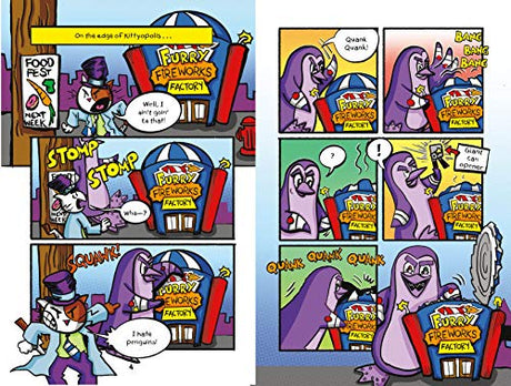 Max Meow Book 2: Donuts and Danger: (A Graphic Novel) - Retail Maharaj