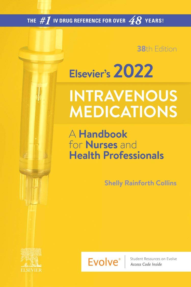 ELSEVIER’S 2022 INTRAVENOUS MEDICATIONS: A HANDBOOK FOR NURSES AND HEALTH PROFESSIONALS - Retail Maharaj