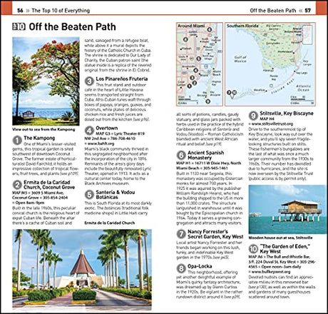 DK Eyewitness Top 10 Miami and the Keys - Retail Maharaj