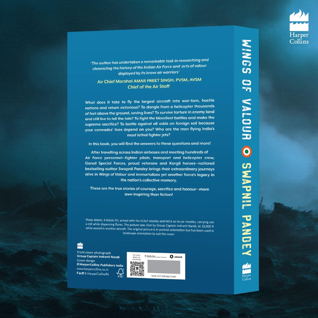 Wings Of Valour: True Stories of the Indian Air Force's Daring Operations - Retail Maharaj