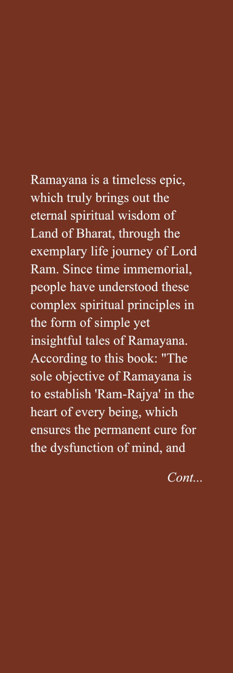 Being Ram : Insights into Ramayana - Global Encyclopedia of the Ramayana - Retail Maharaj