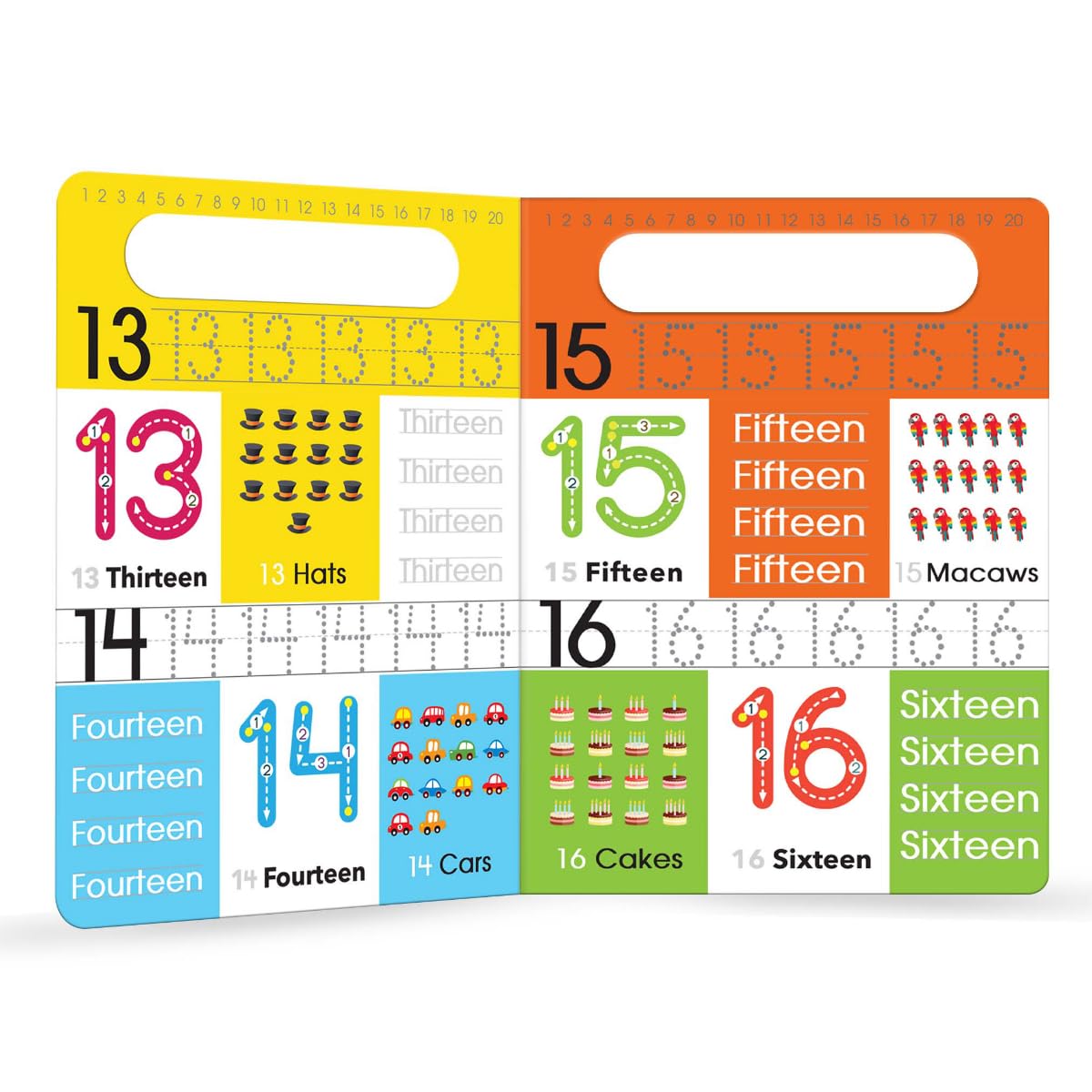 My Big Wipe And Clean Book of Numbers for Kids : 1 to 20 - Retail Maharaj