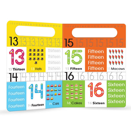 My Big Wipe And Clean Book of Numbers for Kids : 1 to 20 - Retail Maharaj