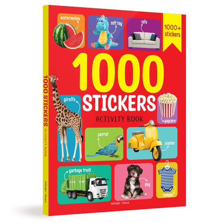 My First 1000 Stickers Activity Book - Retail Maharaj