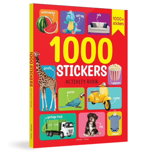 My First 1000 Stickers Activity Book - Retail Maharaj