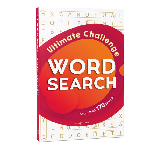 Word Search – Ultimate Challenge: Classic Word Puzzles for Everyone | Boost Focus & Vocabulary | Ages 8+ | 100+ Brain-Teasing Games - Retail Maharaj
