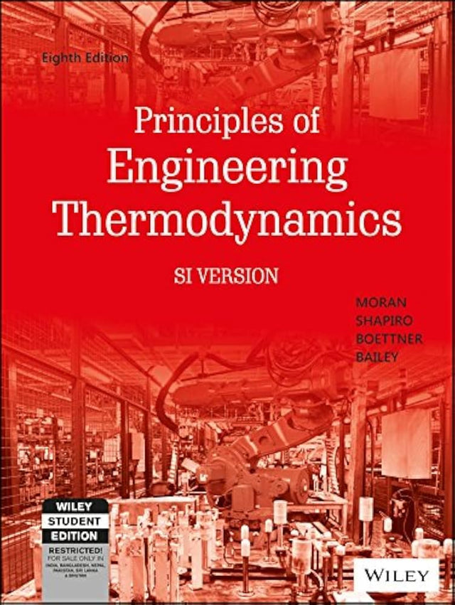 Principles of Engineering Thermodynamics, SI Version, 8ed - Retail Maharaj